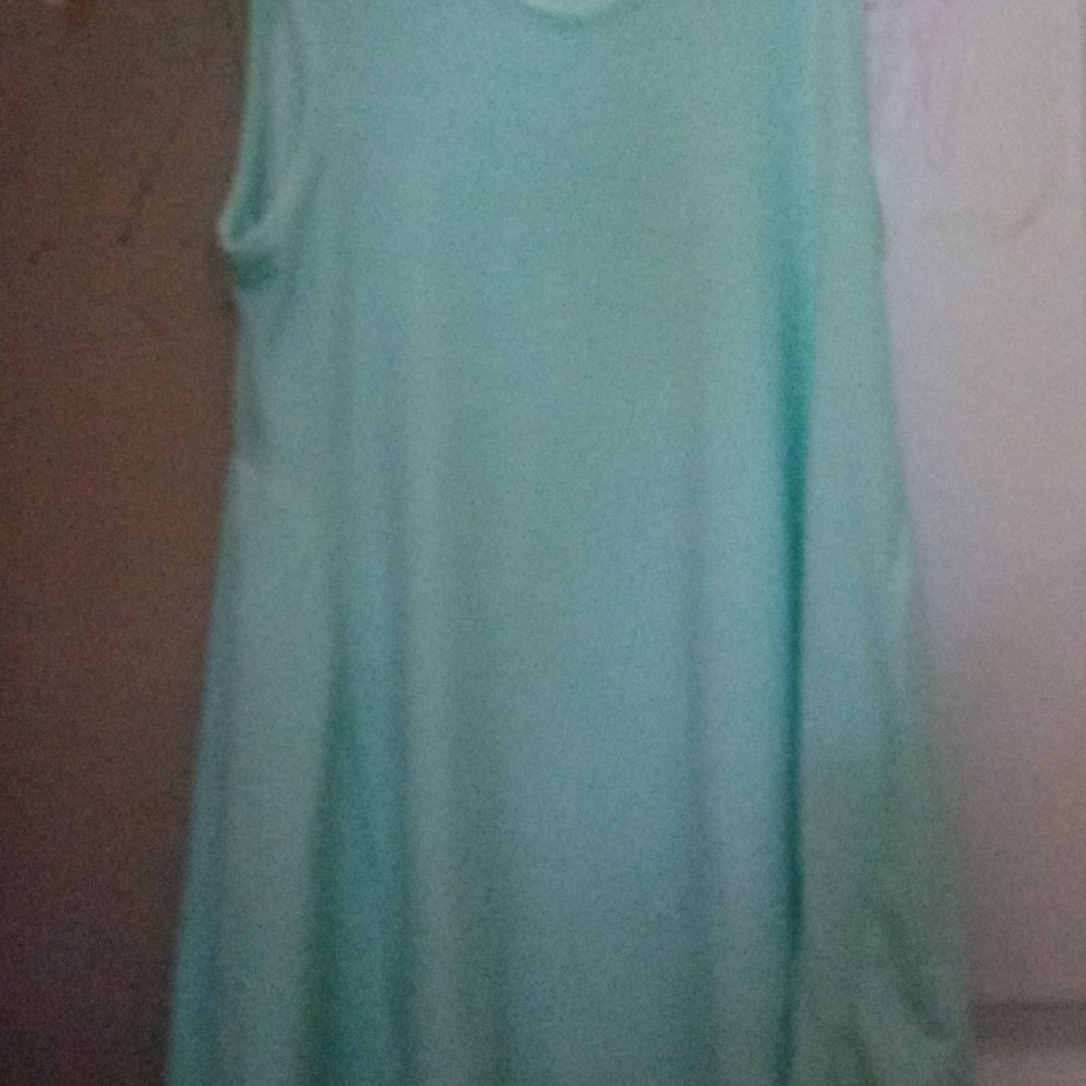 Kids teal tank top